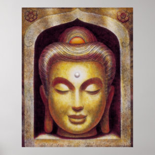 Poster espiritual del arte de Buda de la