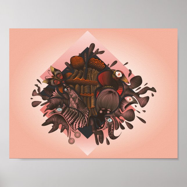 Póster Espíritus (Frente)