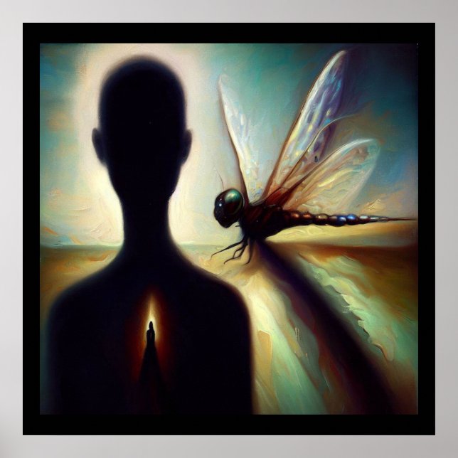 Póster Espíritus Animal Dragonfly 1 (Frente)