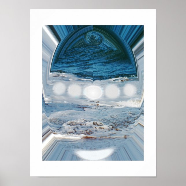 Póster Espíritus del agua en una gota (Frente)