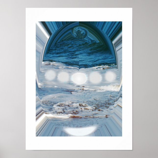 Póster Espíritus del agua en una gota (Frente)