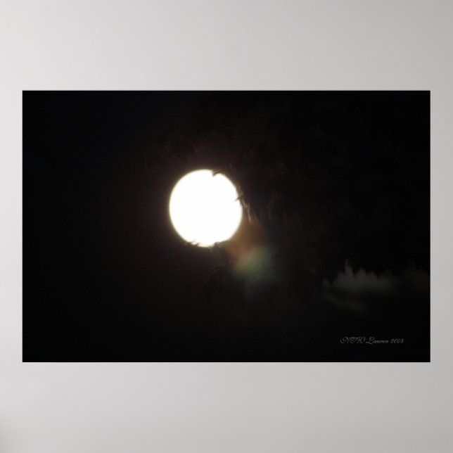 Póster Espíritus En Una Noche Inmediata (Frente)