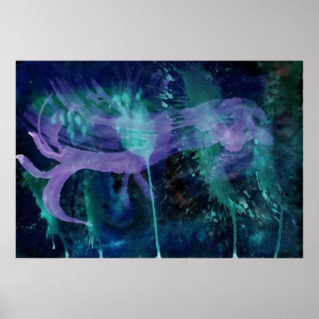 Póster Espíritus meteorológicos - Blizzard (Frente)