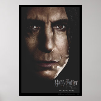 Póster Espíritus mortales - Snape