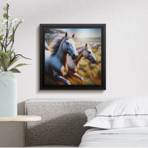 Póster Espíritus Swift: Un rebaño Galloping