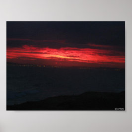 Póster Espléndido Pero Hermoso Sunset