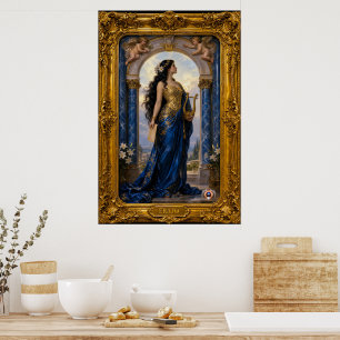 Póster Esplendor Neoclásico Musa Erato Calliopeia