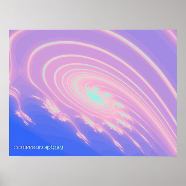 Póster Esplusa caribeña (Frente)