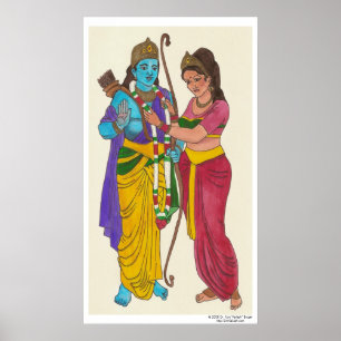 Póster Espolón y Sita
