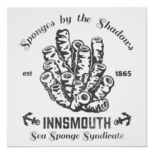 Póster Esponjas de Shadows Innsmouth (Anverso)
