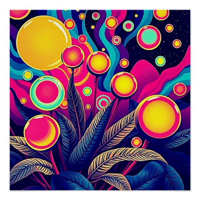 Póster Esporas liberadoras de follaje 3 (Anverso)