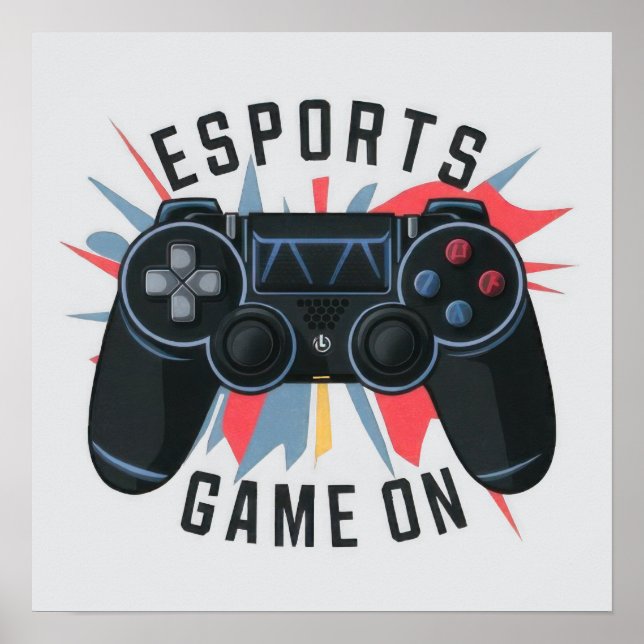 Póster Esports Gamer (Frente)