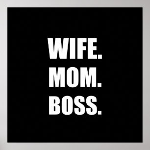 Póster Esposa Boss Mom