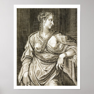 Póster Esposa de Agrippina de Tiberius (grabado)