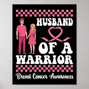 Póster Esposa De Concienciación Sobre El Cáncer De Mama D