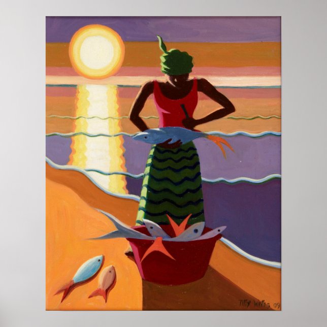 Póster Esposa de peces 2009 (Frente)