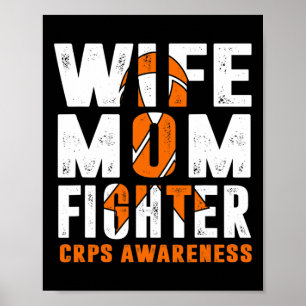 Póster Esposa Mamá Lucha Concienciación De Crps