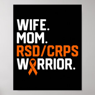Póster Esposa Mamá Rsd Crps Conciencia De Guerrero Se Bie