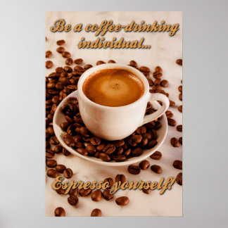 Póster Espresso