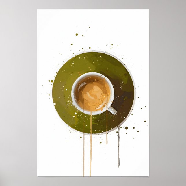 Póster Espresso (Frente)