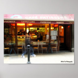 Póster Espresso en Movimiento