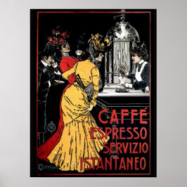 Póster Espresso Vintage