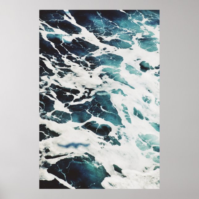 Póster Espuma marina (Frente)