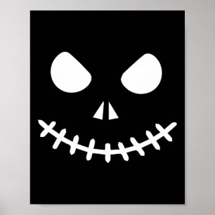 Póster Esqueleto de Halloween