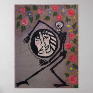 Póster Esqueleto de percepción