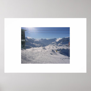 Póster Esquí austríaco