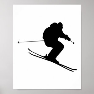 Póster Esquí de esquí