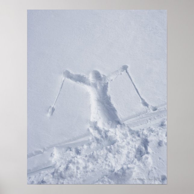 Póster Esquiadores 2 (Frente)