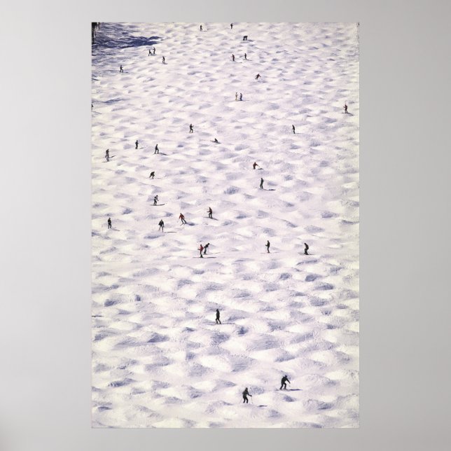 Póster Esquiar En El Pico - (Frente)