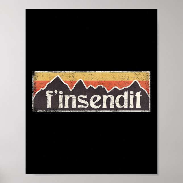 Póster Esquiar Snowboard Enviarlo Finsendit Funny T Shir (Frente)