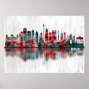Póster Esquina Alemania de Berlín