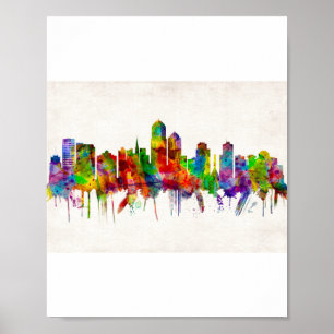 Póster Esquina de Albuquerque Nuevo México