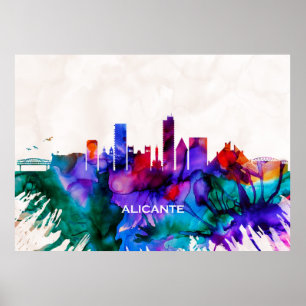 Póster Esquina de Alicante