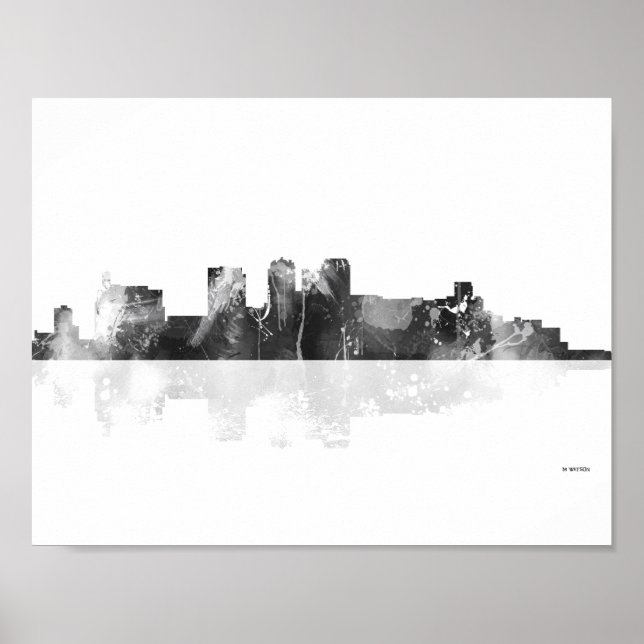 Póster Esquina de Birmingham Alabama (Frente)