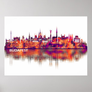 Póster Esquina de Budapest Hungría