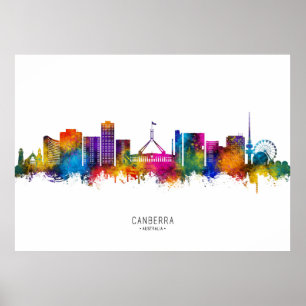 Póster Esquina de Canberra Australia