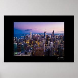 Póster Esquina de Chicago