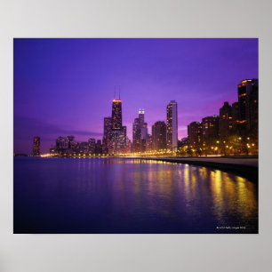 Póster Esquina de Chicago