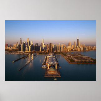 Póster Esquina de Chicago