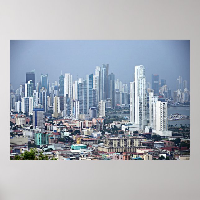 Póster Esquina de Ciudad de Panamá (Frente)