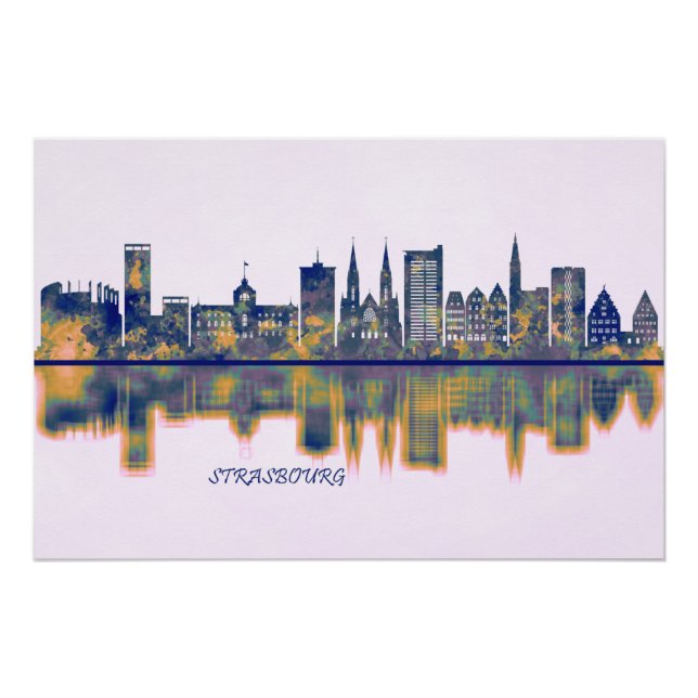 Póster Esquina de Estrasburgo (Anverso)