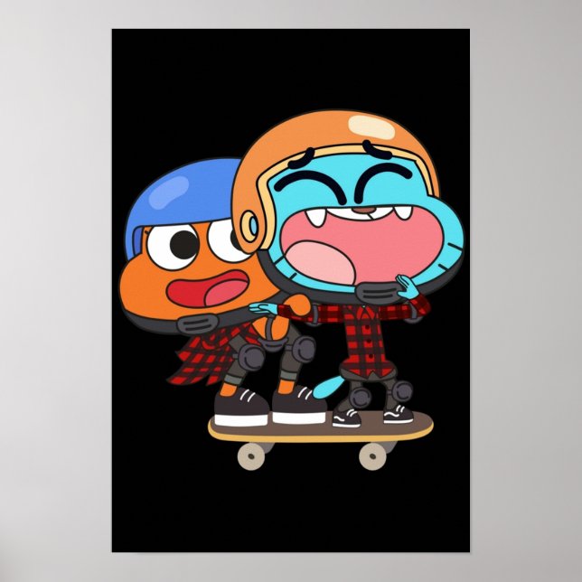 Póster Esquina de Gumball Darwin (Frente)