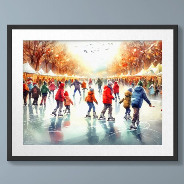 Póster Esquina de hielo acuática al aire libre (Subido por el creador)