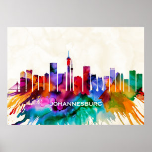 Póster Esquina de Johannesburgo