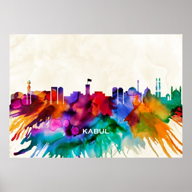 Póster Esquina de Kabul (Frente)
