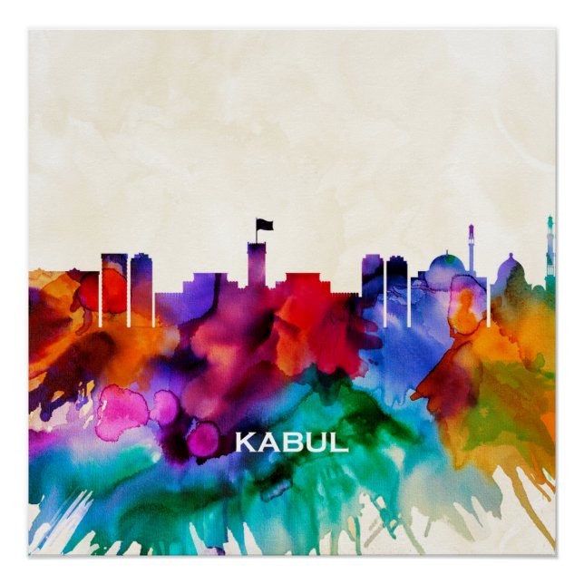 Póster Esquina de Kabul (Anverso)